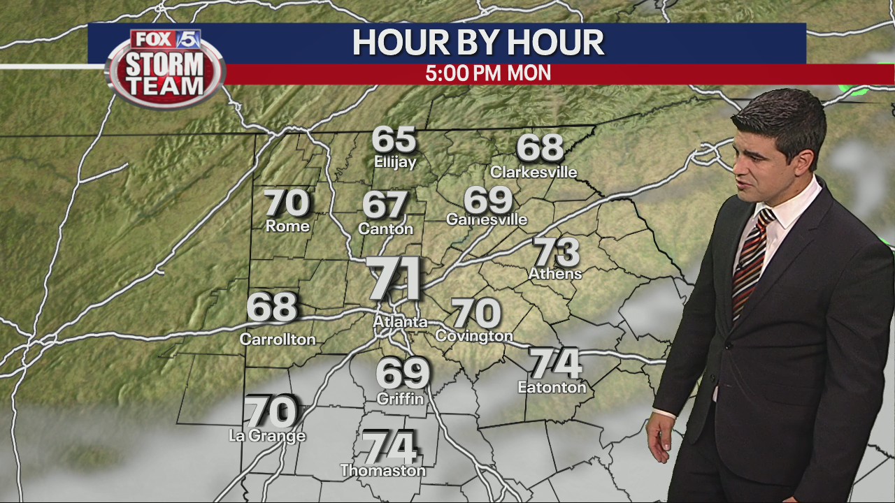 Sunday morning forecast