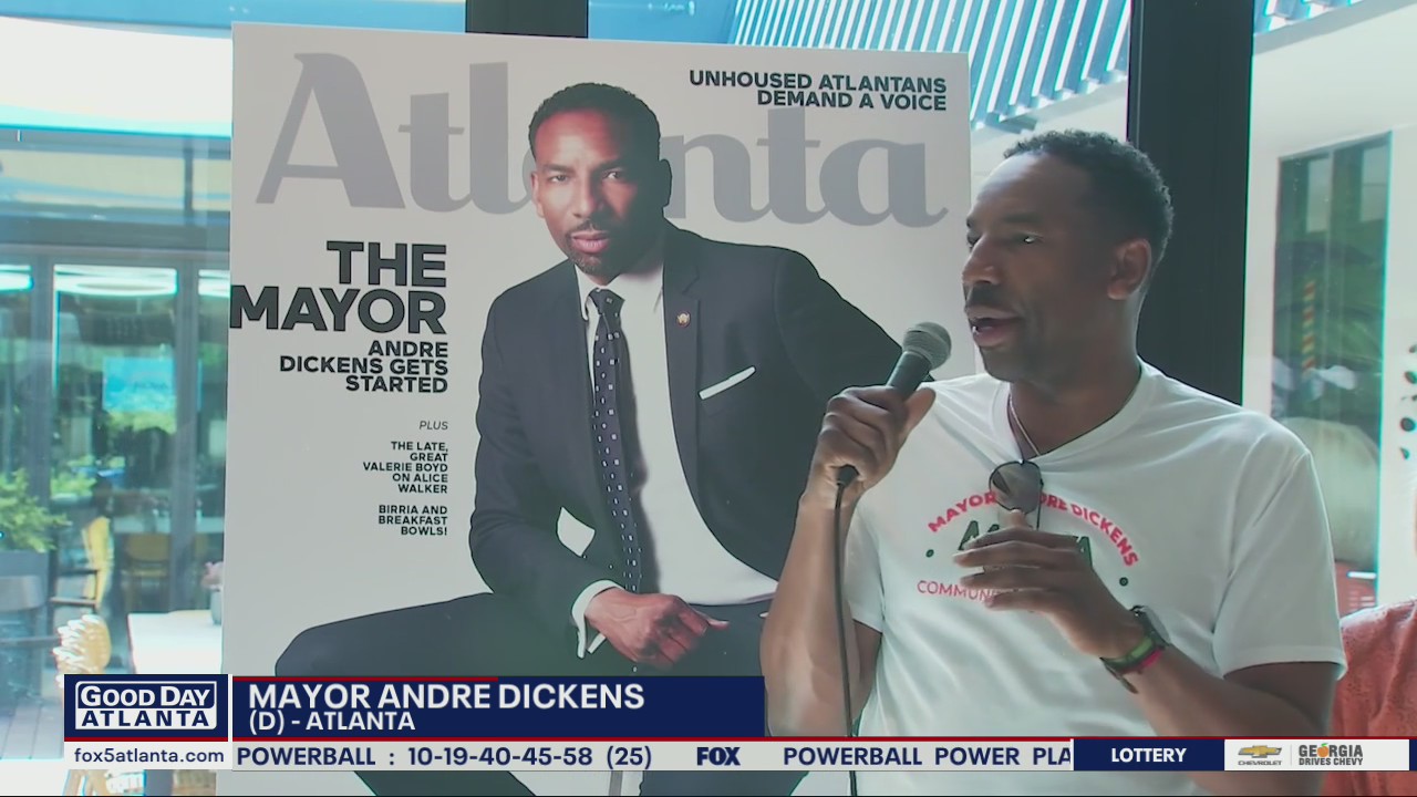 Atlanta mayor gives back on his birthday