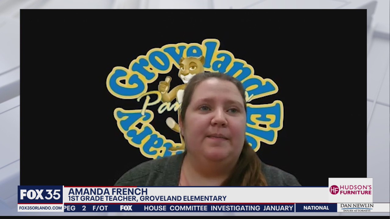 Teacher of the Week: Amanda French of Groveland Elementary