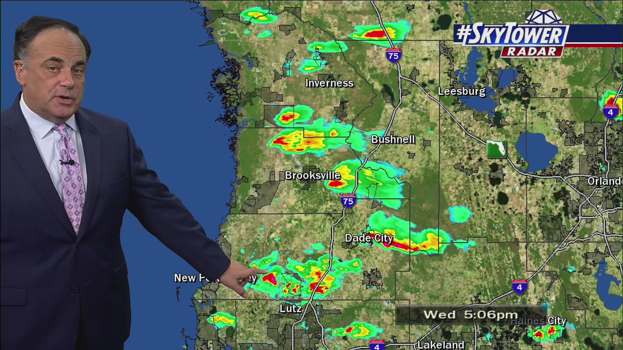 Wednesday evening forecast