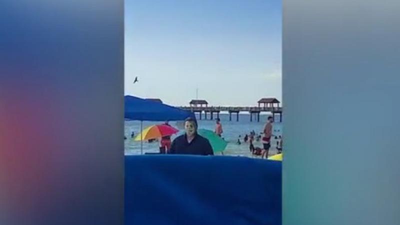 Michael Myers shows up at another Florida beach