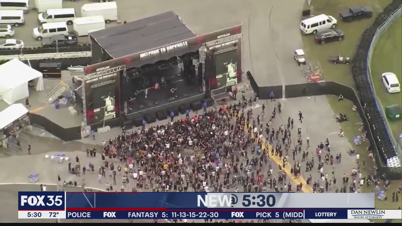 band member at Welcome to Rockville accused of urinating on concert-goer