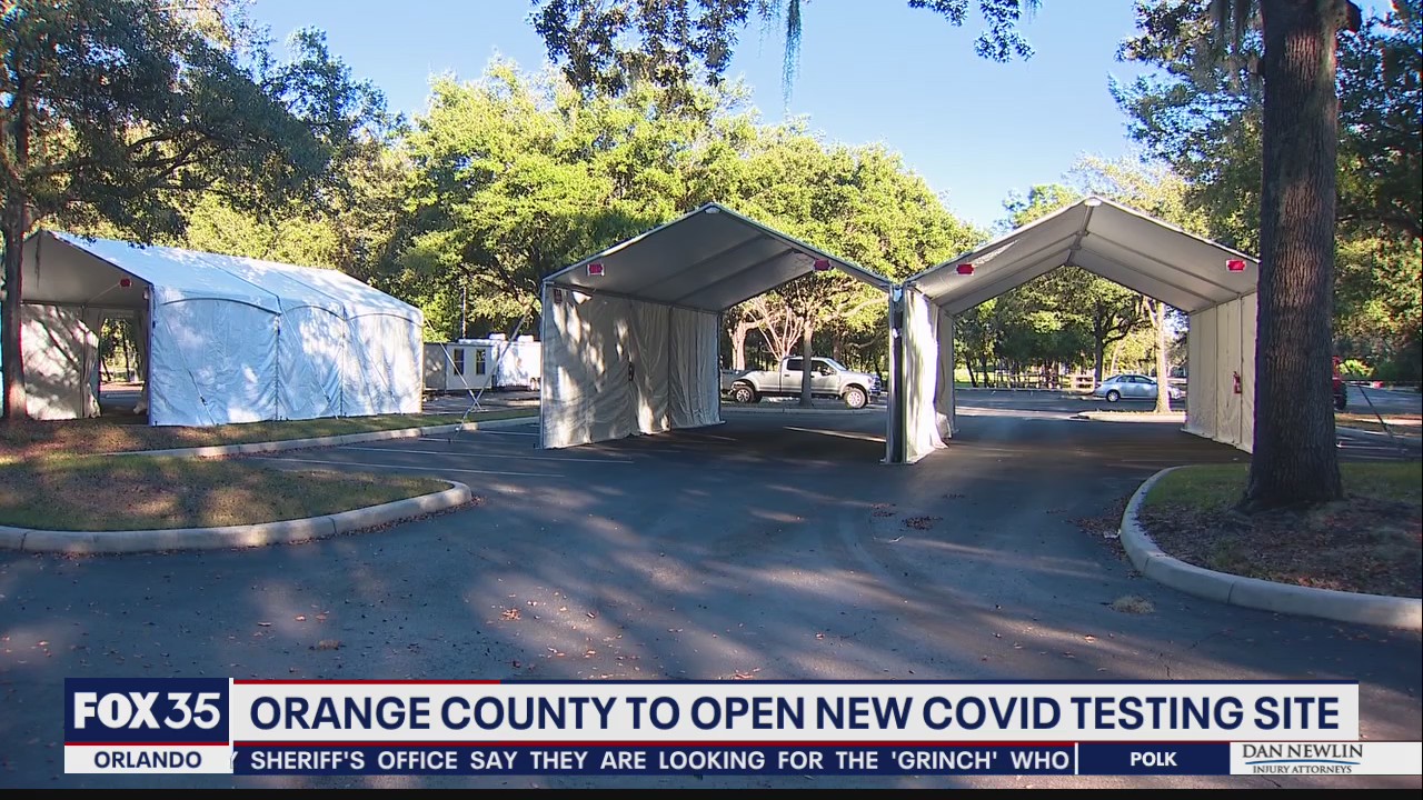 COVID-19 testing site to reopen in Orange County after Christmas