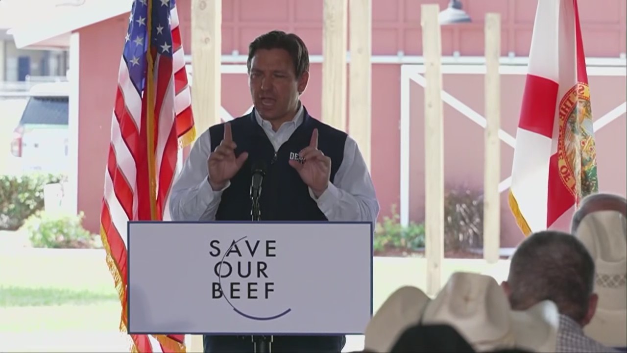 Gov. DeSantis signs law banning lab-grown meat