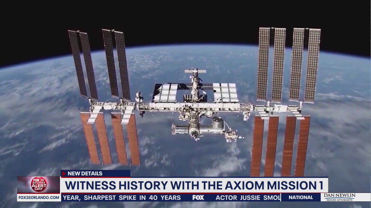 Witness history with the Axiom Mission 1