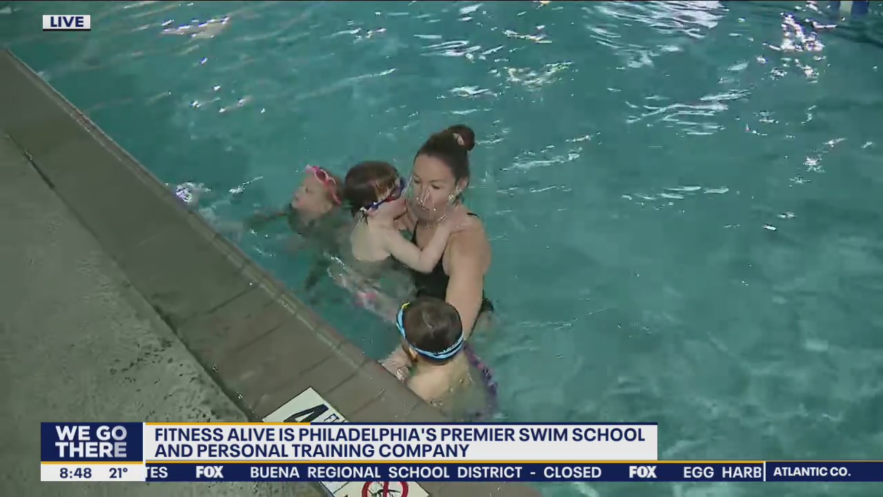 Swimming lessons are a must for children before the spring season
