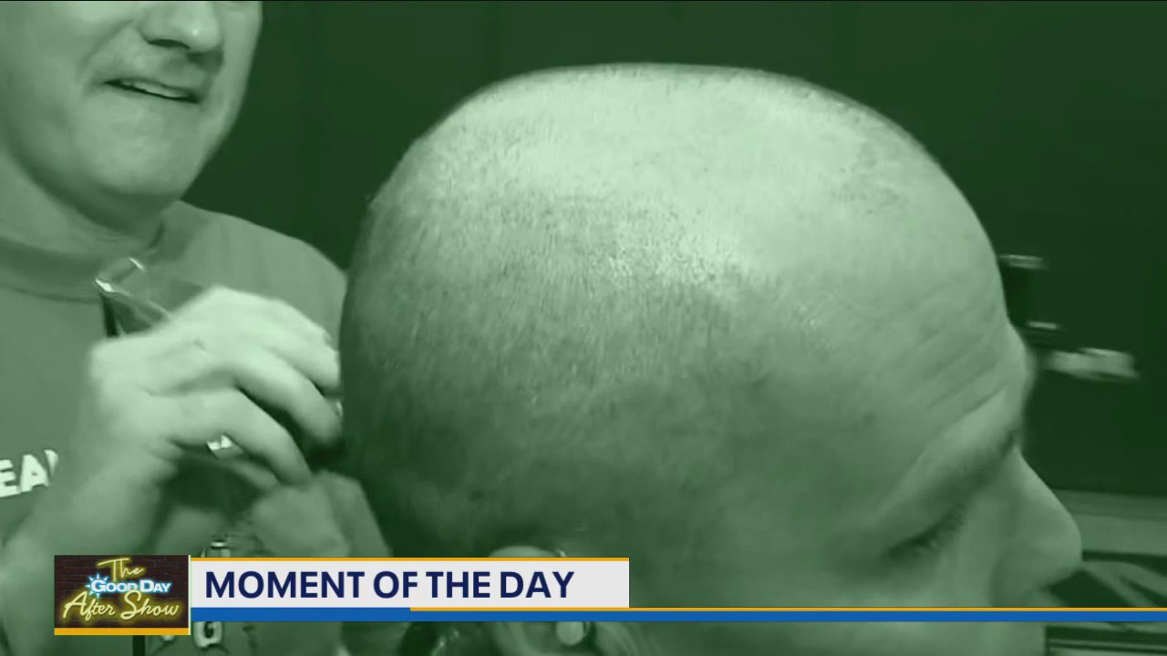 Moment of the Day: Hank shaves his head