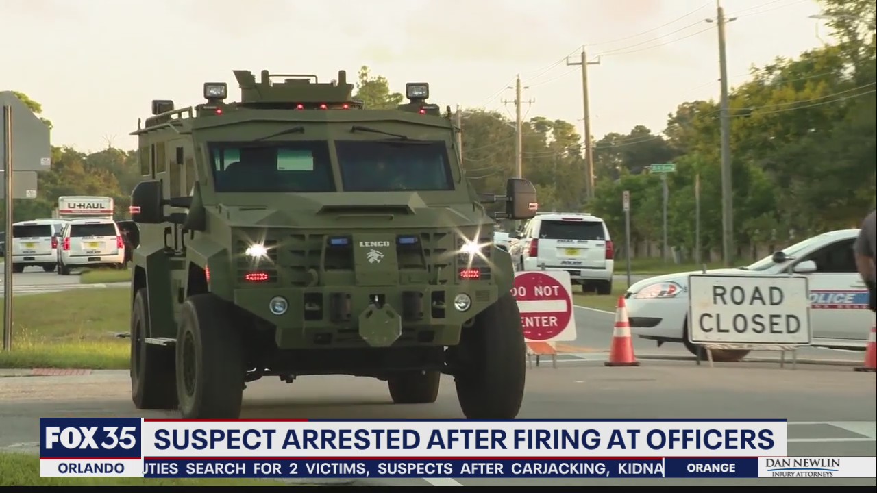 Suspect fired at Daytona Beach officers, chief says
