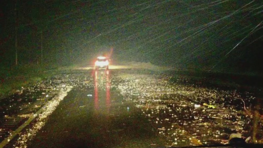 Nicholas downgraded after making landfall as hurricane