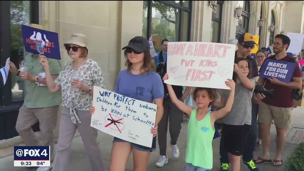 March For Our Lives rallies held across north Texas