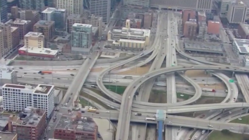 Jane Byrne Interchange construction nears finish line