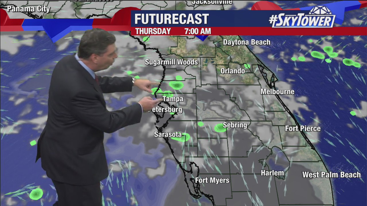 Wednesday afternoon forecast