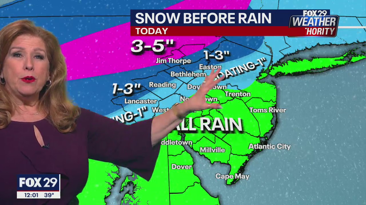 Weather Authority: Wednesday, 12 p.m. forecast