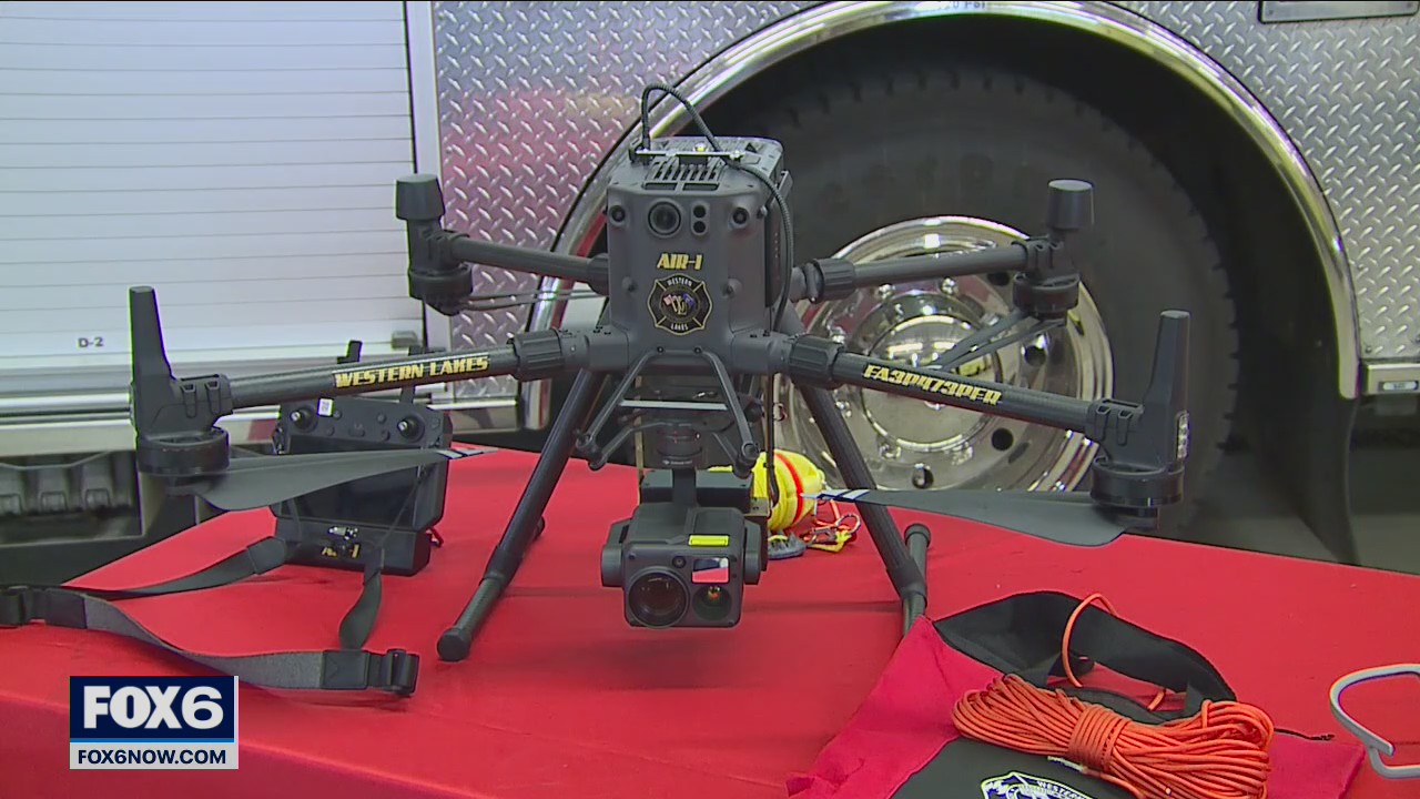 Western Lakes FD unveils new drone