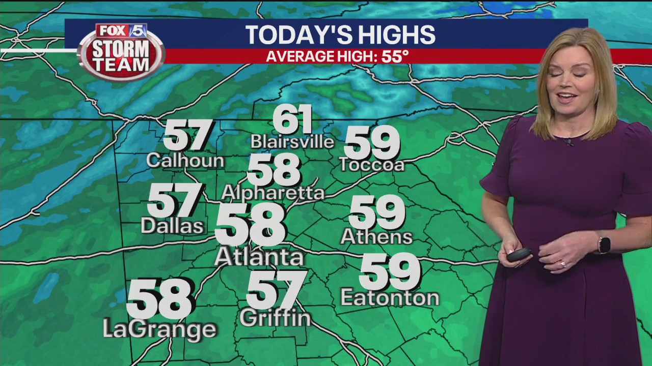 Thursday morning weather forecast