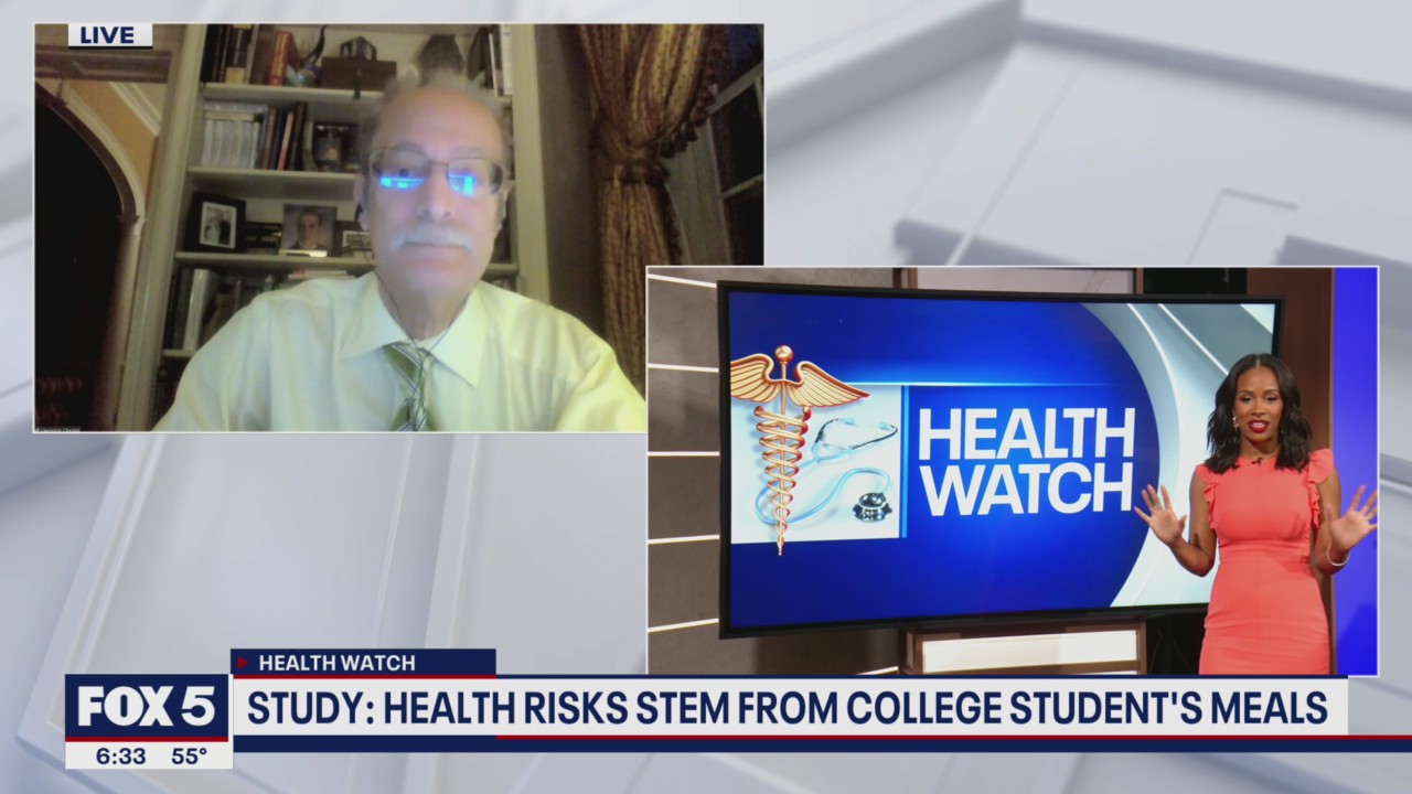 Study: Health risks stem from college student's meals