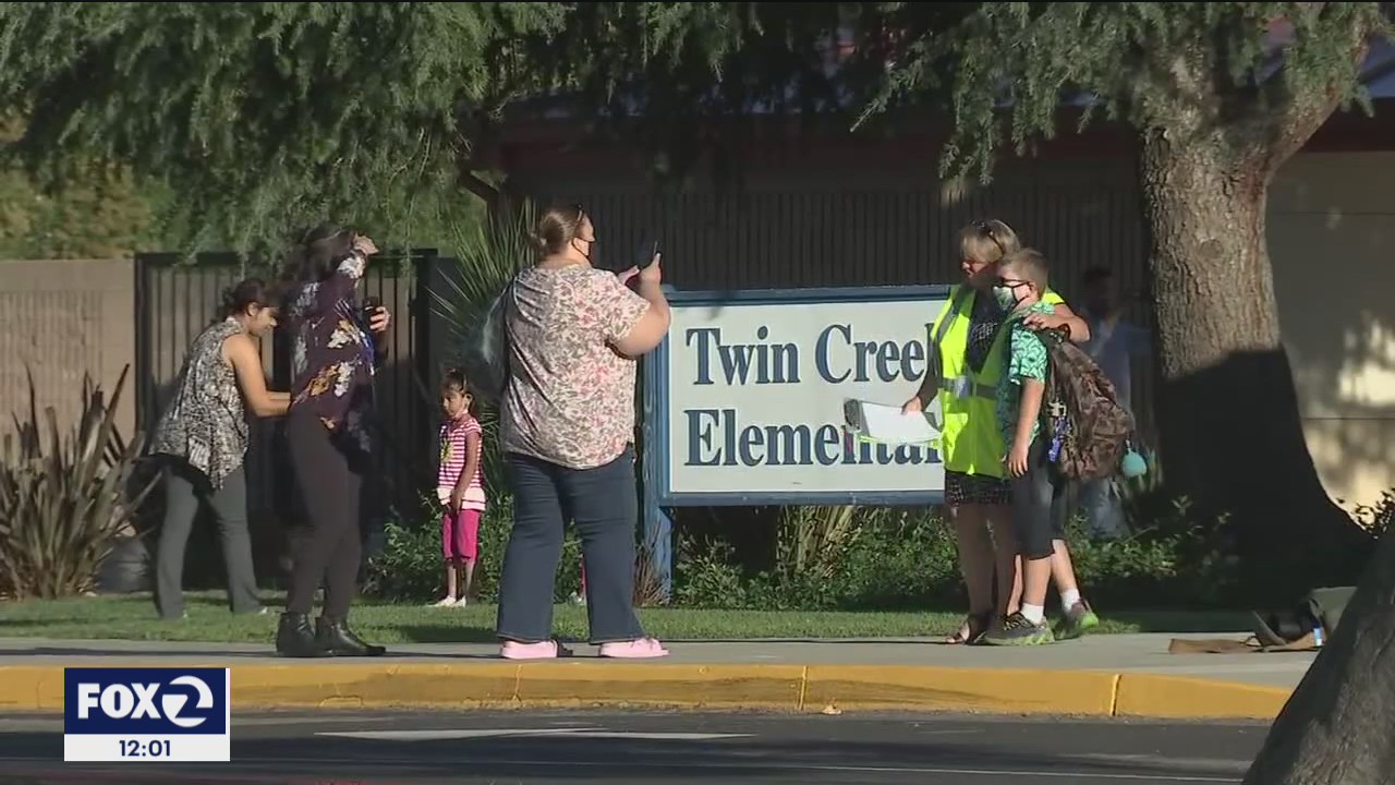 San Ramon Valley Unified School District celebrates the first day of the new school year