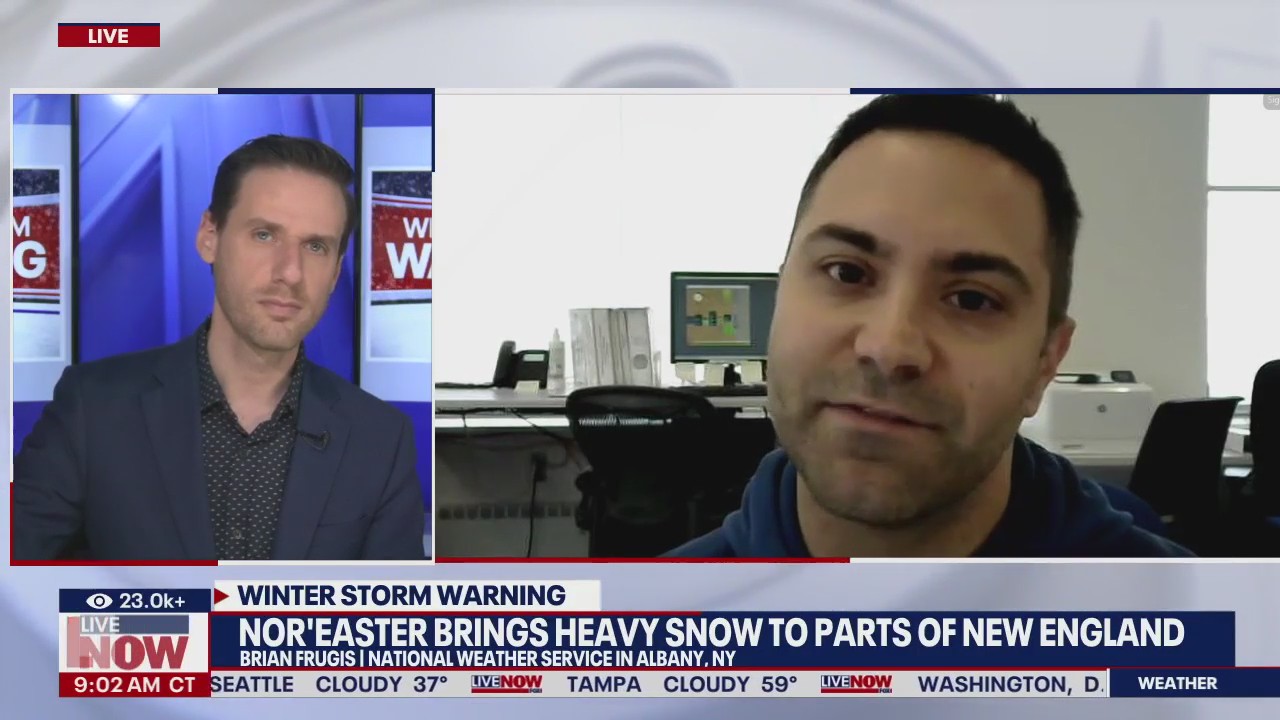 NWS Albany tracks Nor'easter, next storm