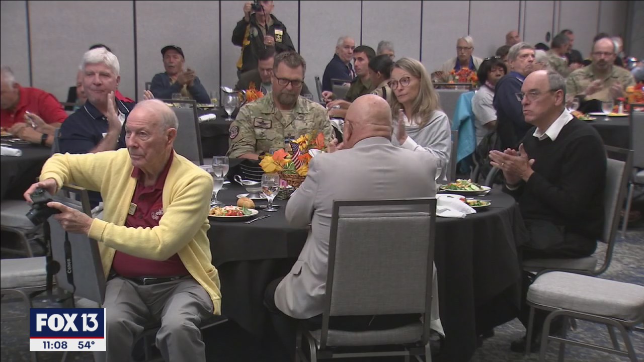 Veterans celebrated with special dinner