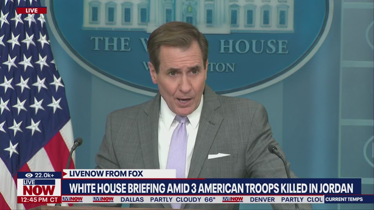 US troops killed in Jordan: White House responds