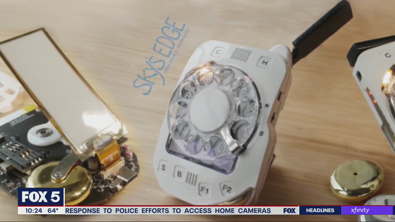 Engineer creates rotary cell phone