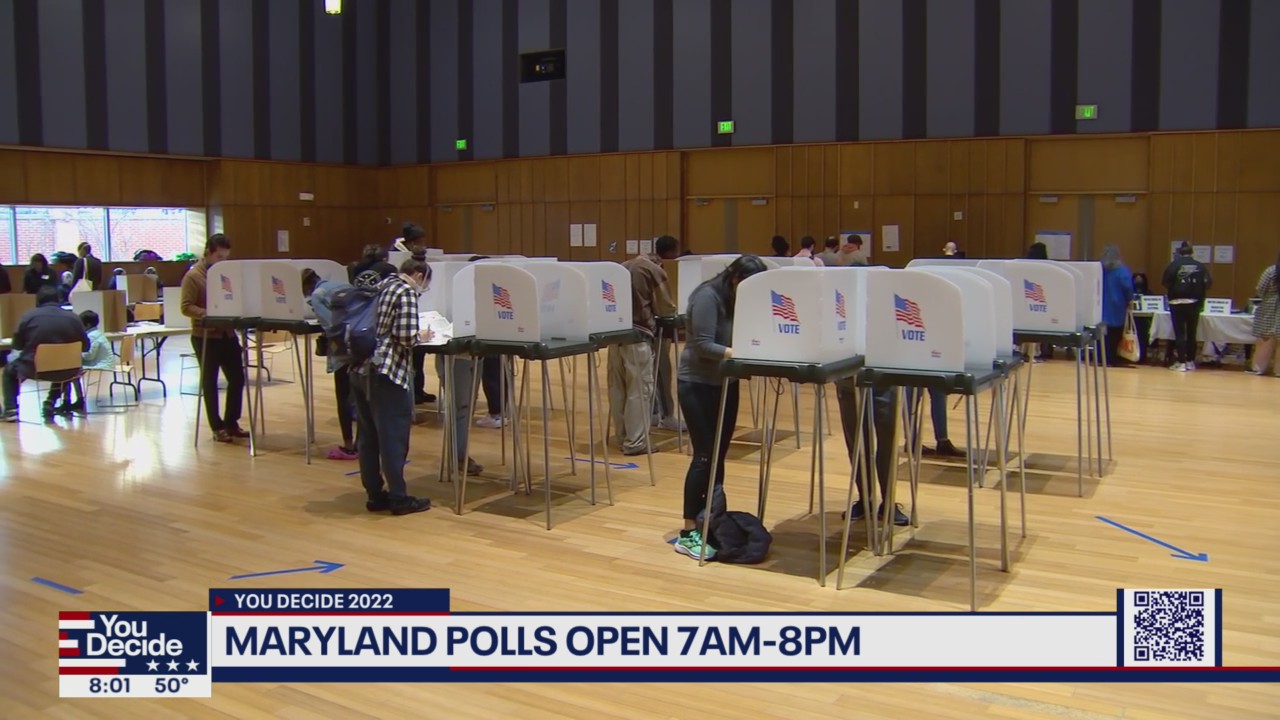 Maryland voters head to the polls to cast ballots in midterm elections