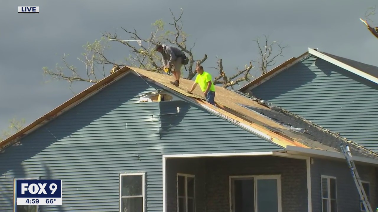 Surveying storm damage, cleanup throughout Minnesota