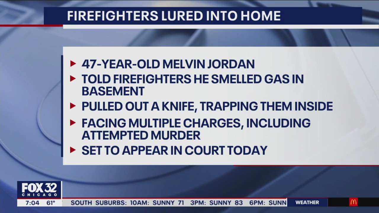 Man accused of luring firefighters into gas-doused home charged with attempted murder