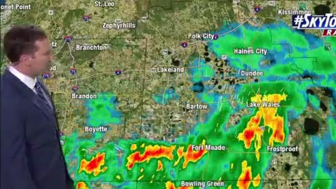 Friday night forecast