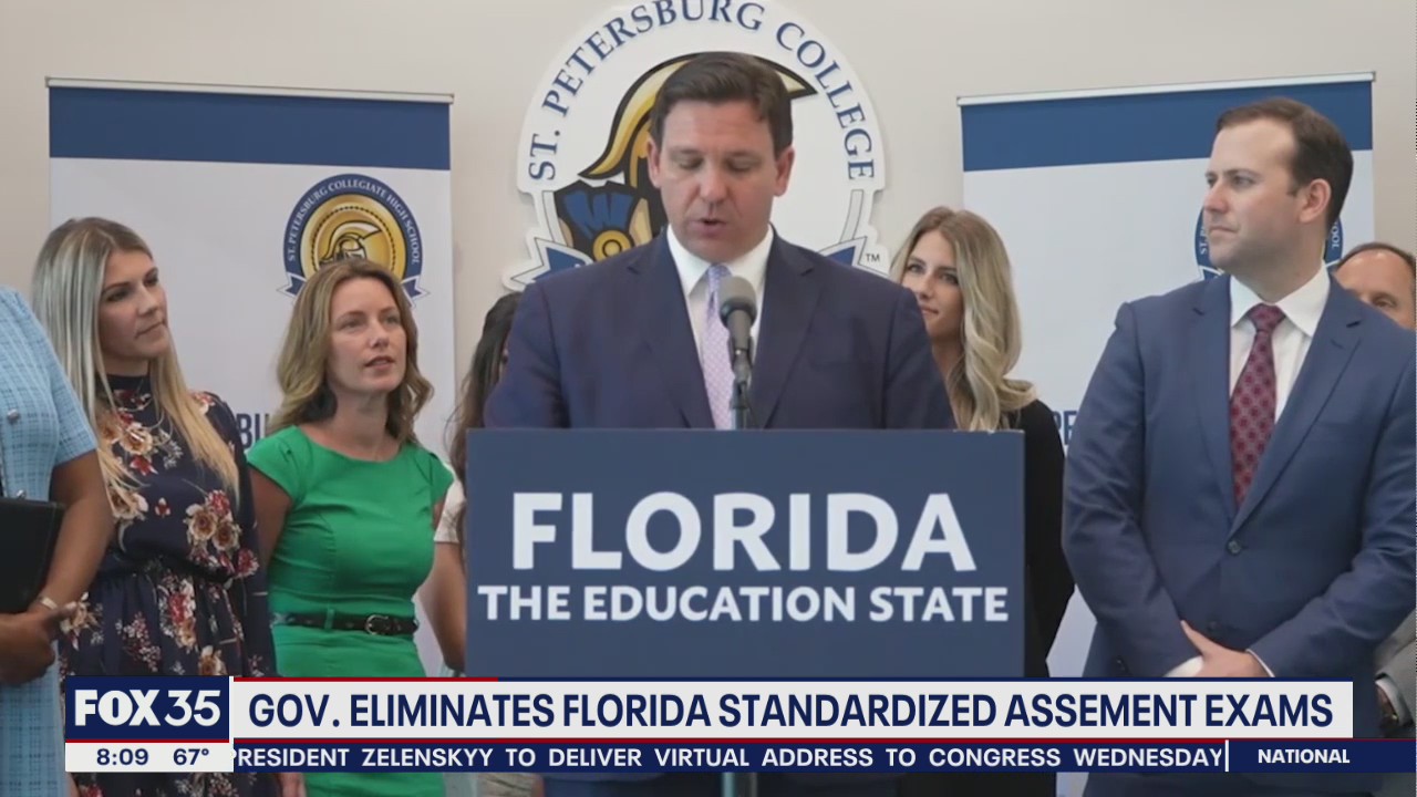 Governor eliminates Florida Standardized Assessment exams