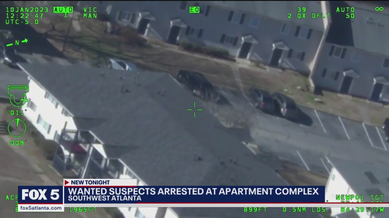 Wanted suspects arrested at apartment complex