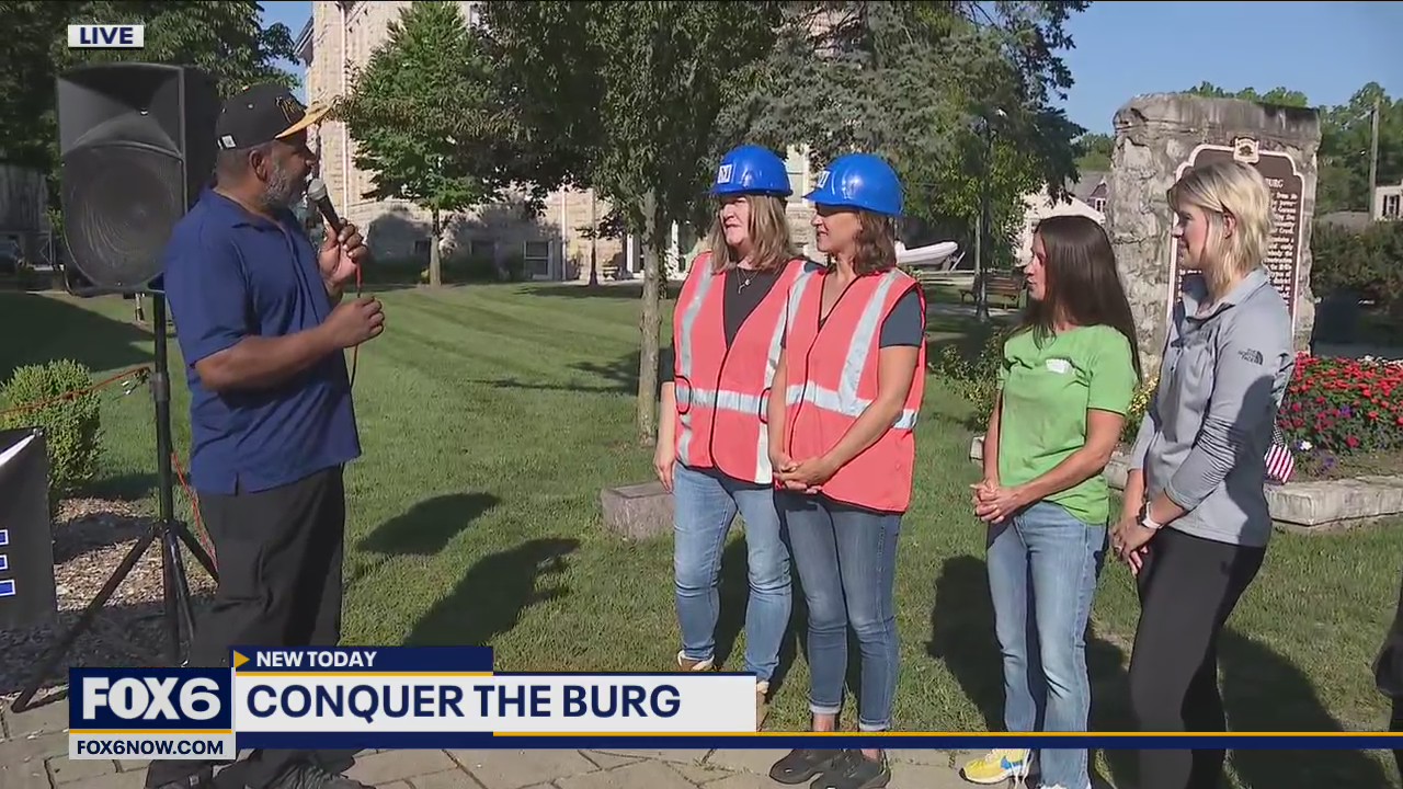 Conquer The Burg is an adult scavenger hunt held in and around Cedarburg that combines physical, mental and fun challenges