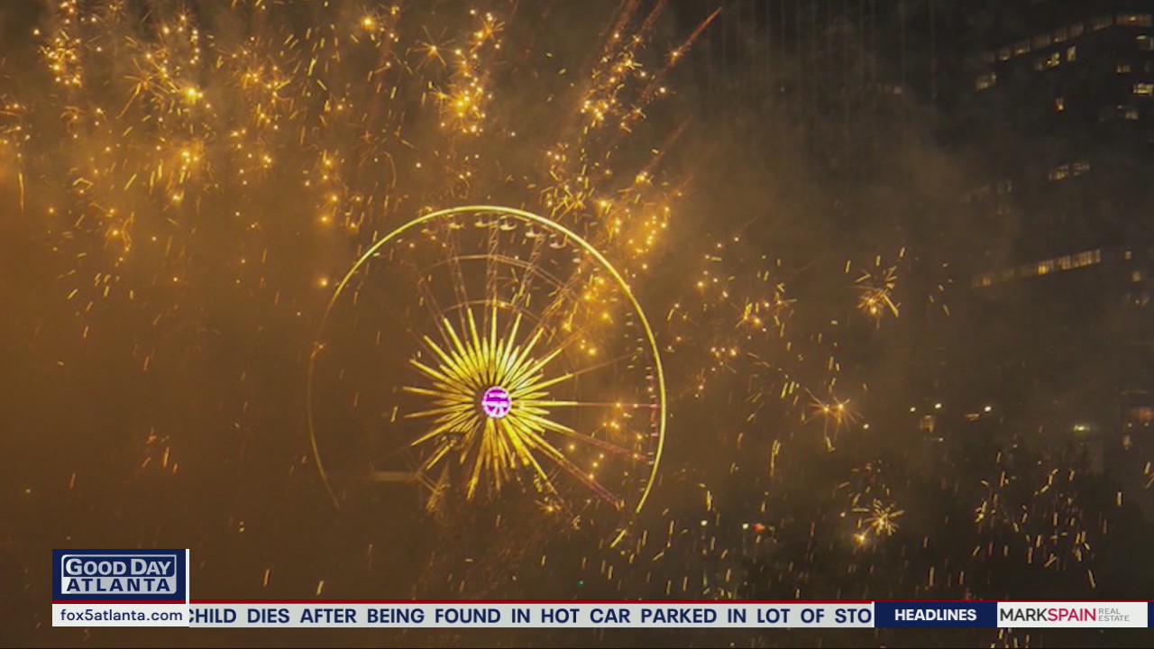 Fireworks back in Atlanta Centennial Olympic Park for Fourth of July celebration
