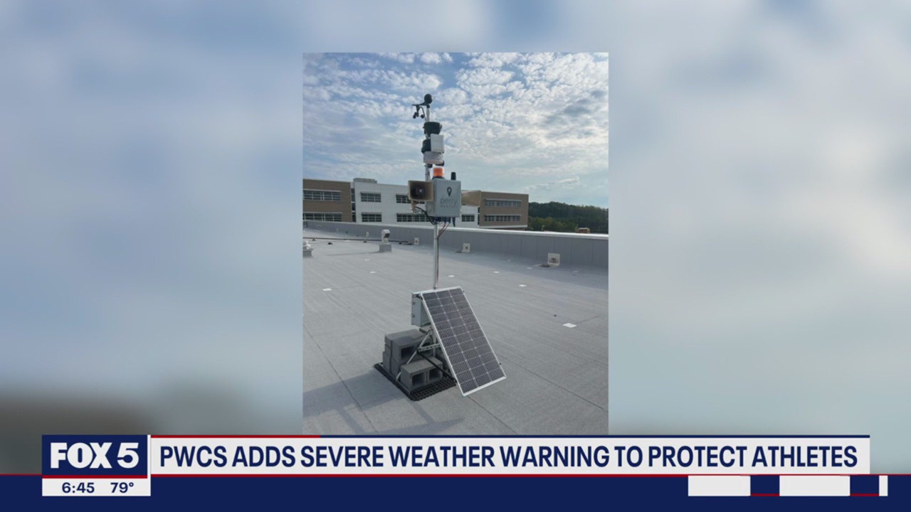 PWCS adds severe weather warning to protect athletes
