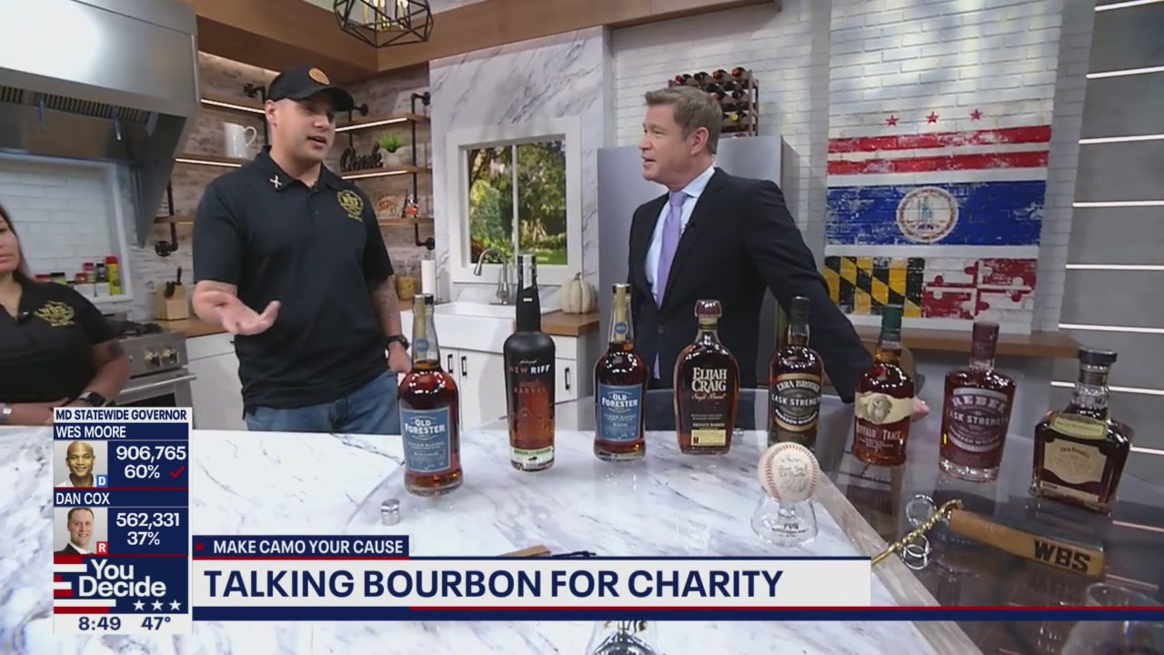 Bourbon for charity with Warrior Barrel Society