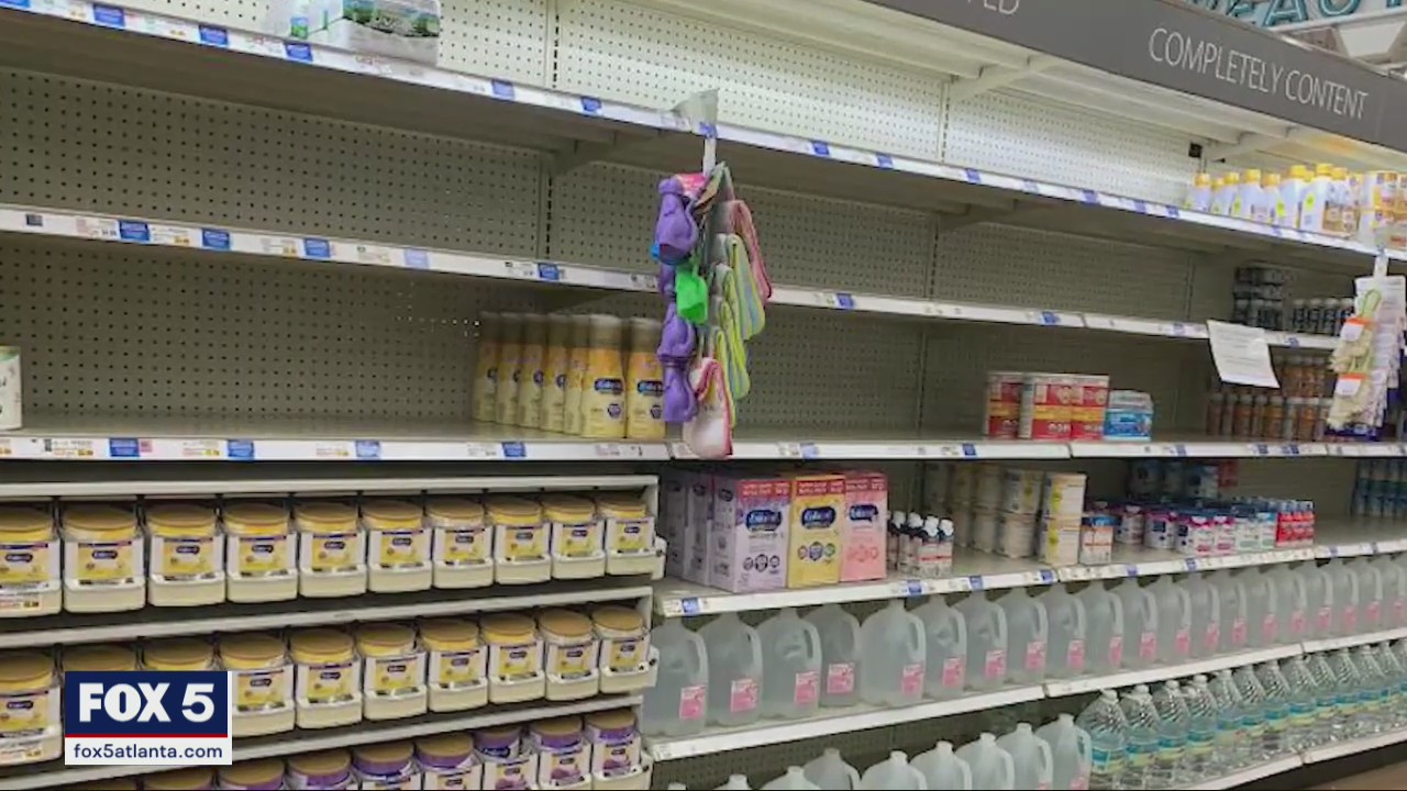Shortage of baby formula continues