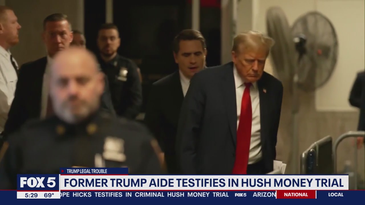 Former Trump aide testifies in hush money trial