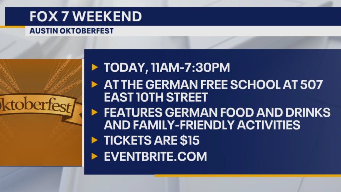 FOX 7 Weekend: Things to do around Austin