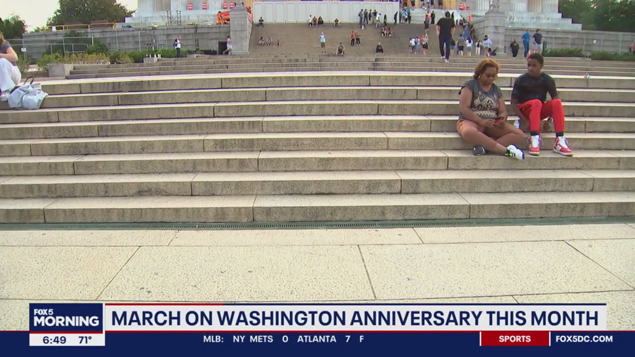 Crowds expected for 60th Anniversary of 1963 March on Washington