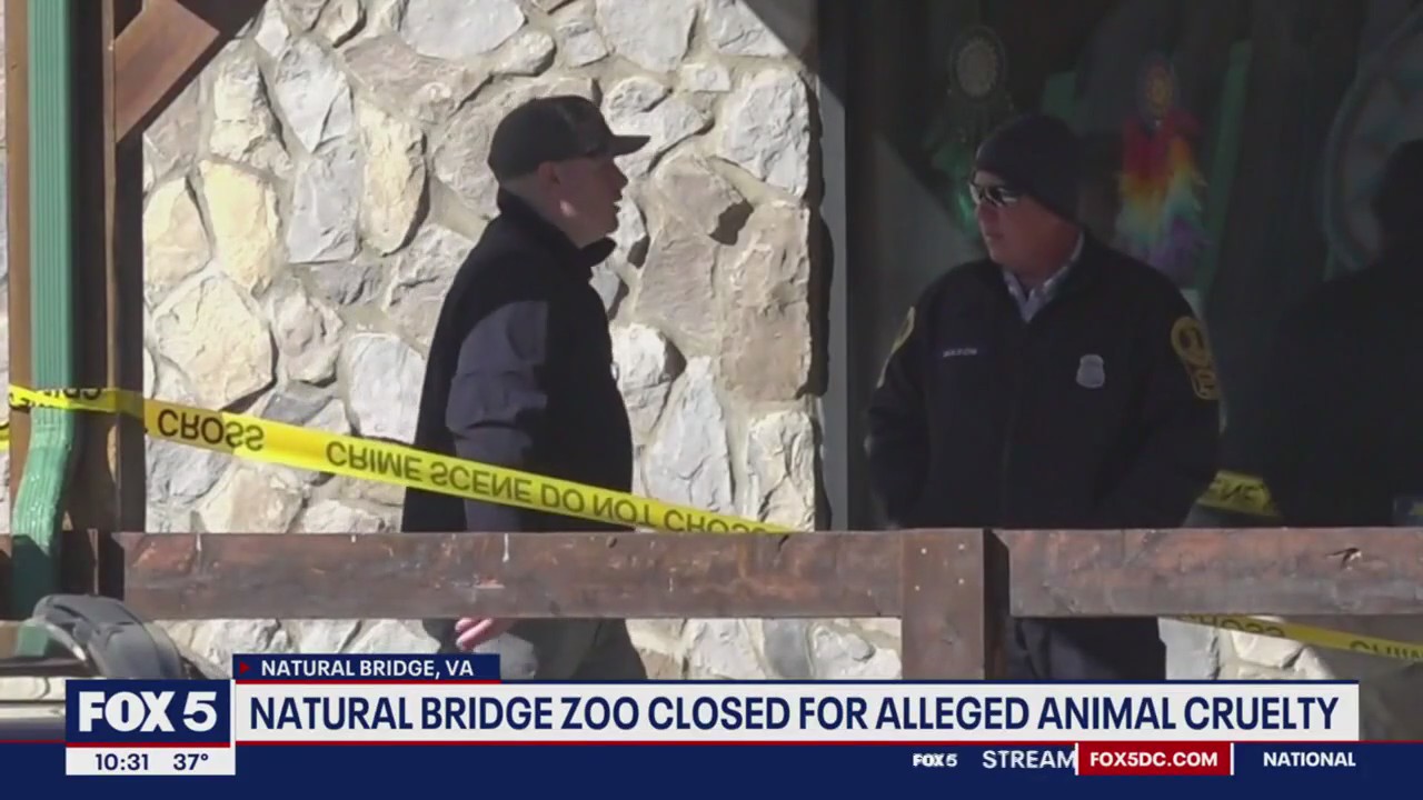 Virginia zoo closed for alleged animal cruelty