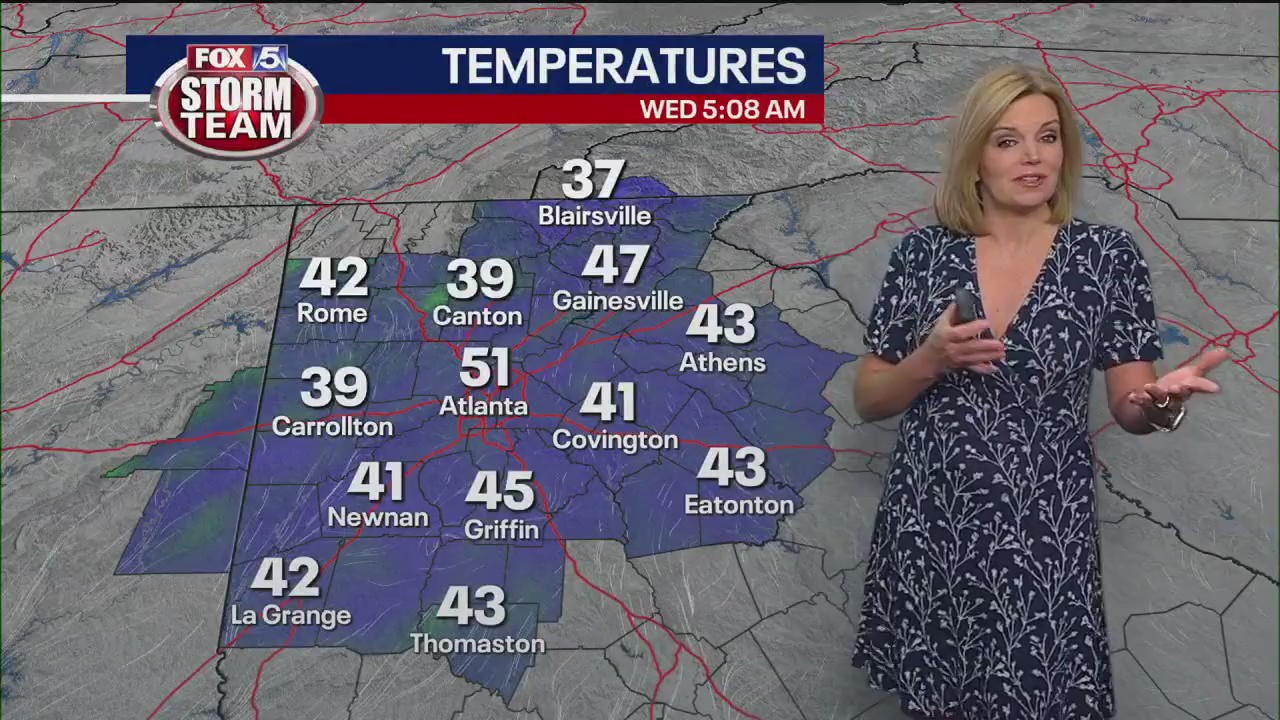 Wednesday morning weather forecast
