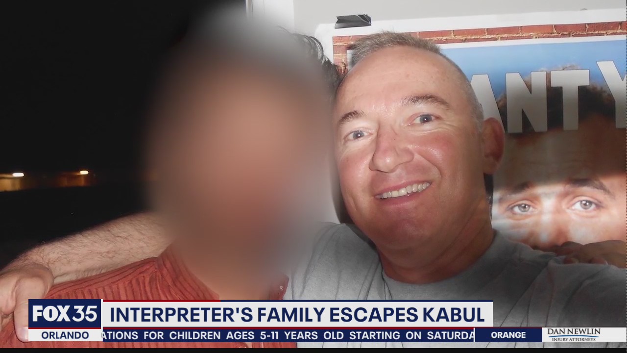 Central Florida veteran helps his Afghan interpreter’s family escape Afghanistan