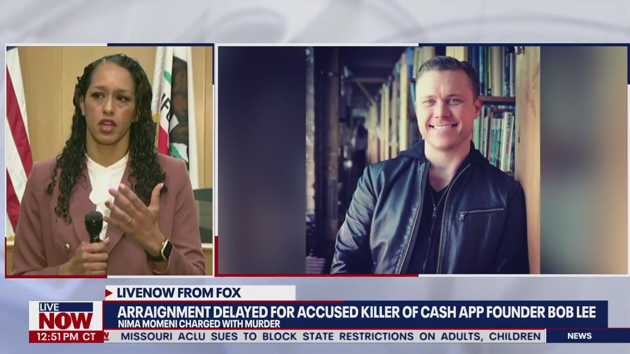 Arraignment delayed for Nima Momeni, accused of killing Cash App founder Bob Lee | LiveNOW from FOX
