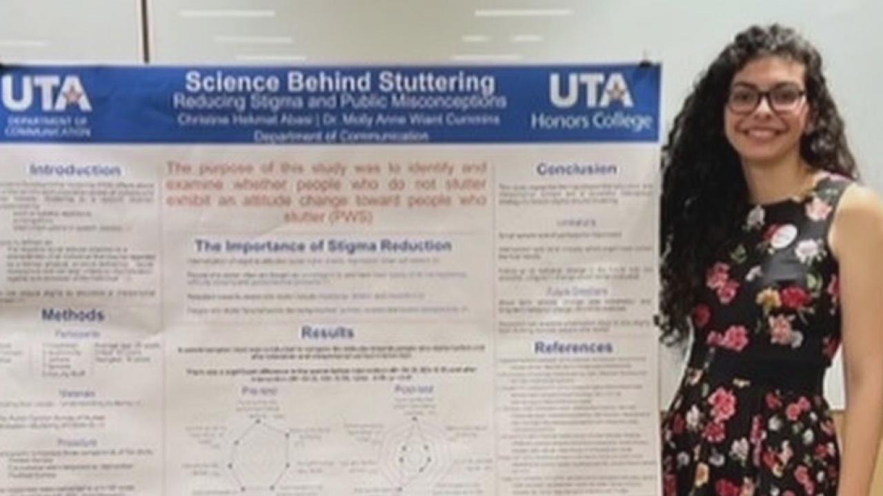 UT Arlington graduate paving the way in studies on stuttering