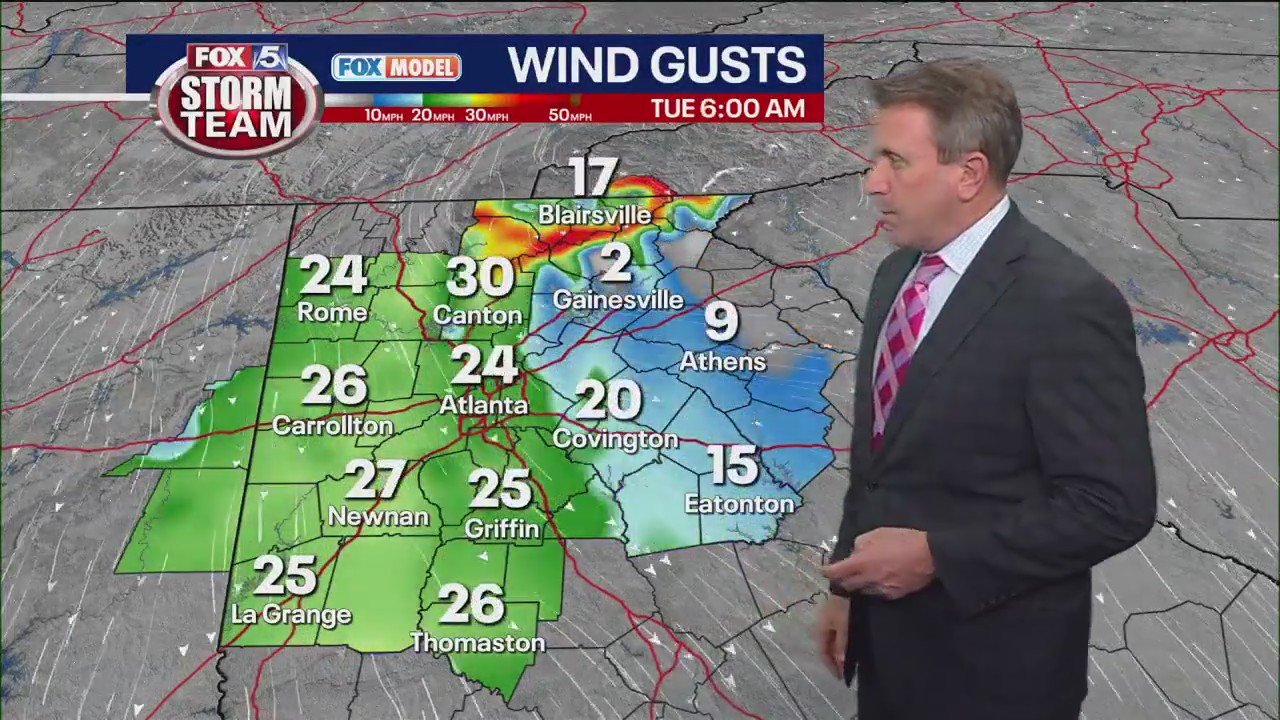 Wind chills to drop into teens Tuesday morning