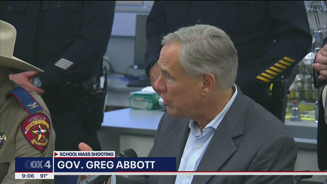 Gov. Greg Abbott: Uvalde video shows 'shocking' account of police response