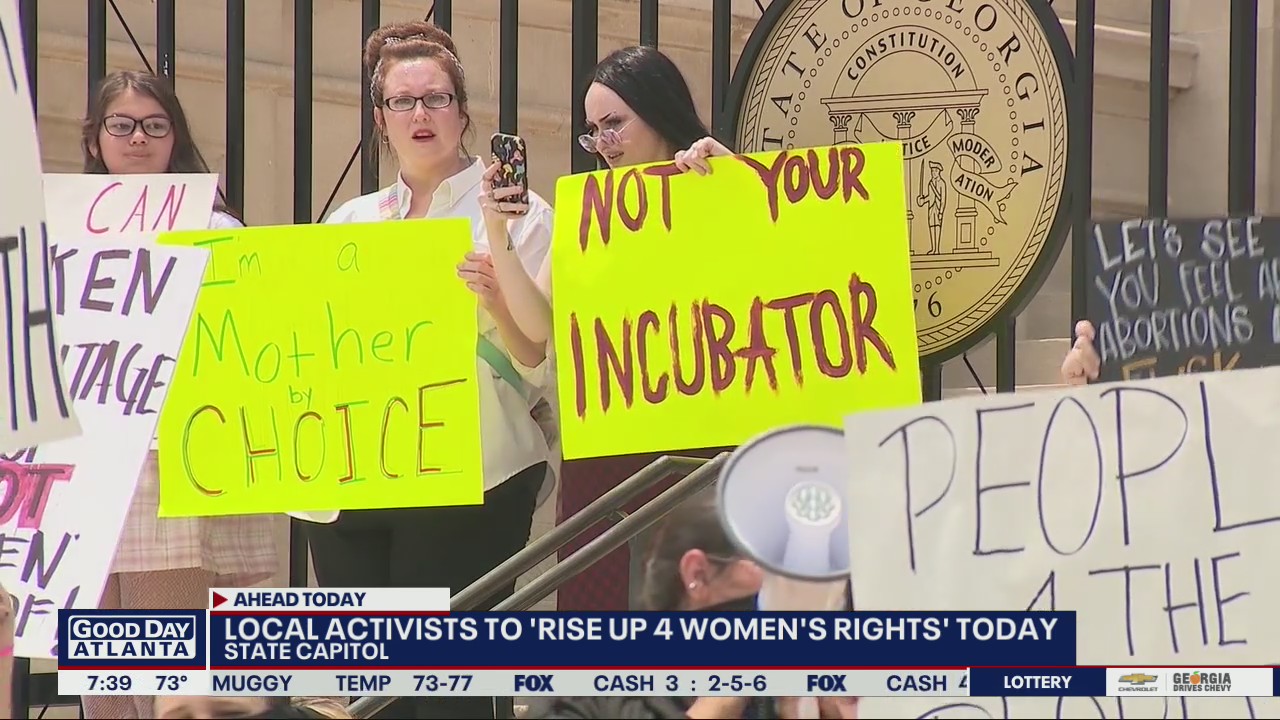 'Rise Up 4 Women's Rights' rally planned at Georgia capitol