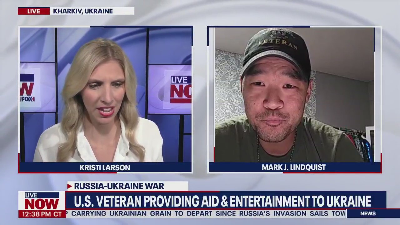 U.S. Veteran providing aid & entertainment to Ukraine