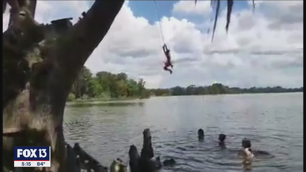 Drama builds over missing Winter Haven rope swing