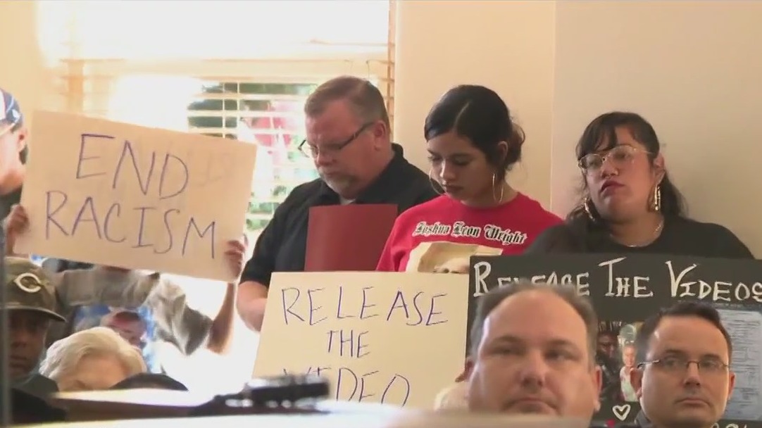 Family and friends of inmate shot, killed protest to demand release of video